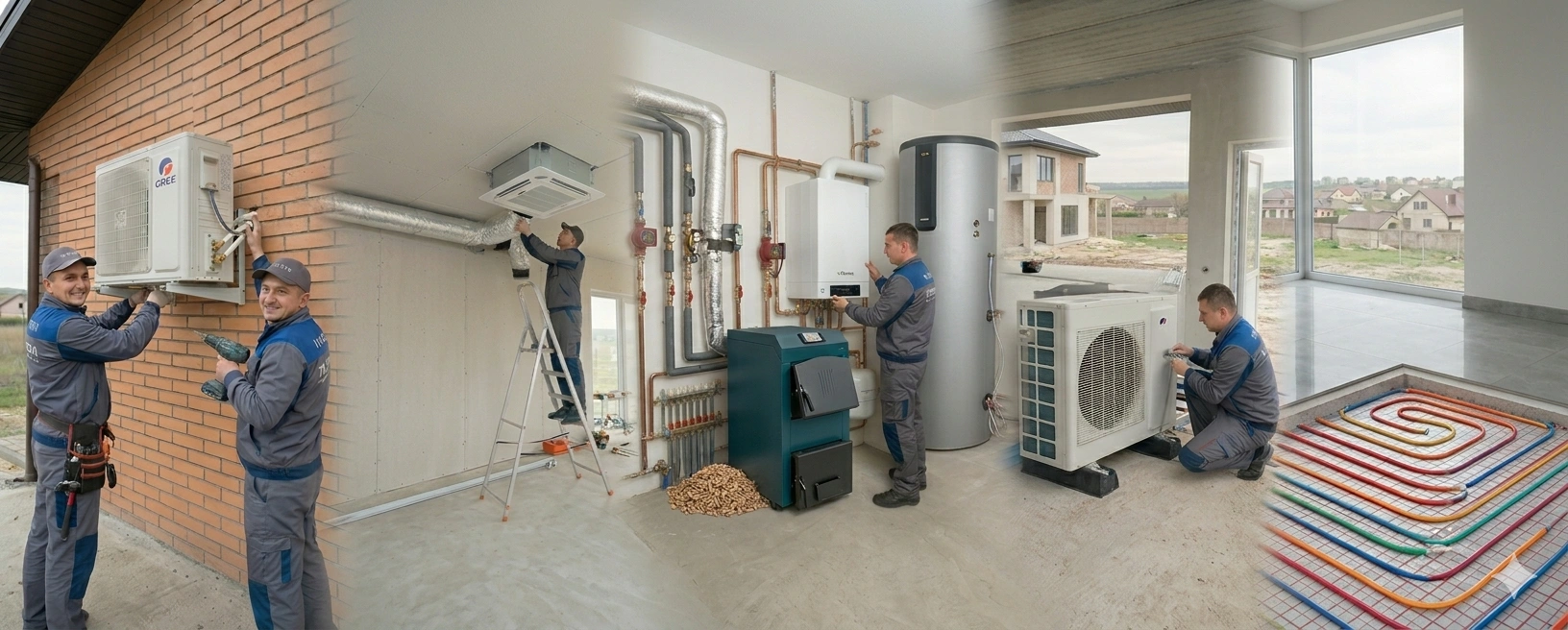 Servicii instalare sisteme HVAC